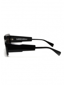 Kuboraum X11 black rectangular asymmetrical sunglasses price