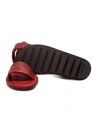 Trippen Synchron sandali rossi con cinturini elastici prezzo SYNCHRON RED-SAT RED-WAW SK BRWshop online
