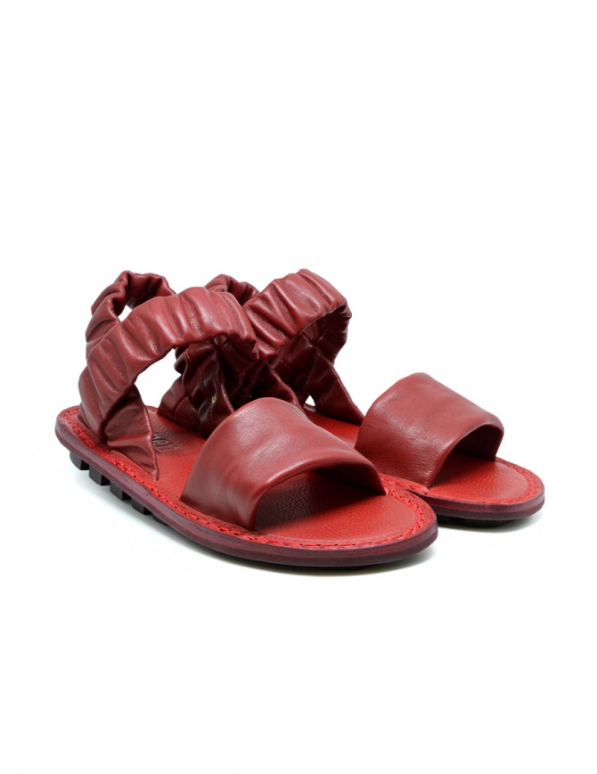 Trippen Synchron sandali rossi con cinturini elastici SYNCHRON RED-SAT RED-WAW SK BRW calzature donna online shopping