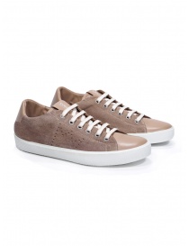 Leather Crown PURE beige suede sneakers MLC136 20116