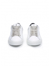 Leather Crown LC06 sneakers bianche e verde militare scuro calzature uomo acquista online