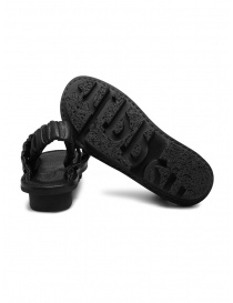 Trippen Synchron sandali neri in pelle con cinturini elastici calzature donna prezzo