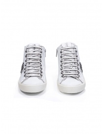 Leather Crown STUDBORN sneakers alte borchiate bianche calzature uomo acquista online