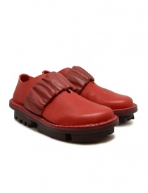 Trippen Keen rosse scarpe basse con fascia elastica KEEN RED-WAW TC BRW