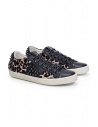 Leather Crown STUDLIGHT studded leopard sneakers buy online WLC148 20148
