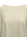 Ma'ry'ya white cotton sweater with back slit YGK024 1WHITE price