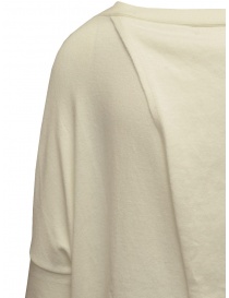 Ma'ry'ya white cotton sweater with back slit women s knitwear buy online