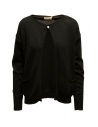 Ma'ry'ya pullover Rebecca nero con bottone acquista online YGK038 6BLACK