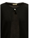 Ma'ry'ya Rebecca black pullover with button YGK038 6BLACK price