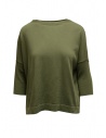 Ma'ry'ya green pullover with crossover slit buy online YGK024 11MILITARY