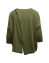 Ma'ry'ya green pullover with crossover slit shop online women s knitwear