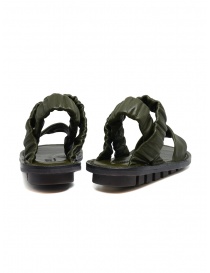 Trippen Synchron sandal aperti in pelle color khaki calzature donna acquista online