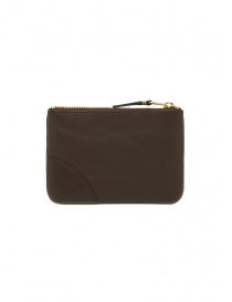 Comme des Garçons SA8100 medium brown pouch coin purse price