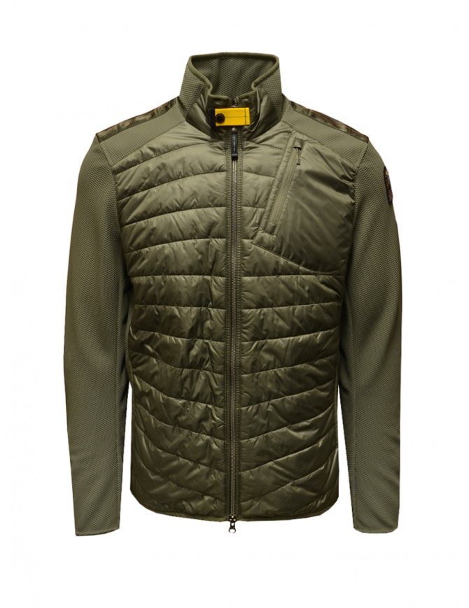 Parajumpers Jayden giacca ibrida verde PMHYBWU01 JAYDEN FISHERMAN 761 giubbini uomo online shopping