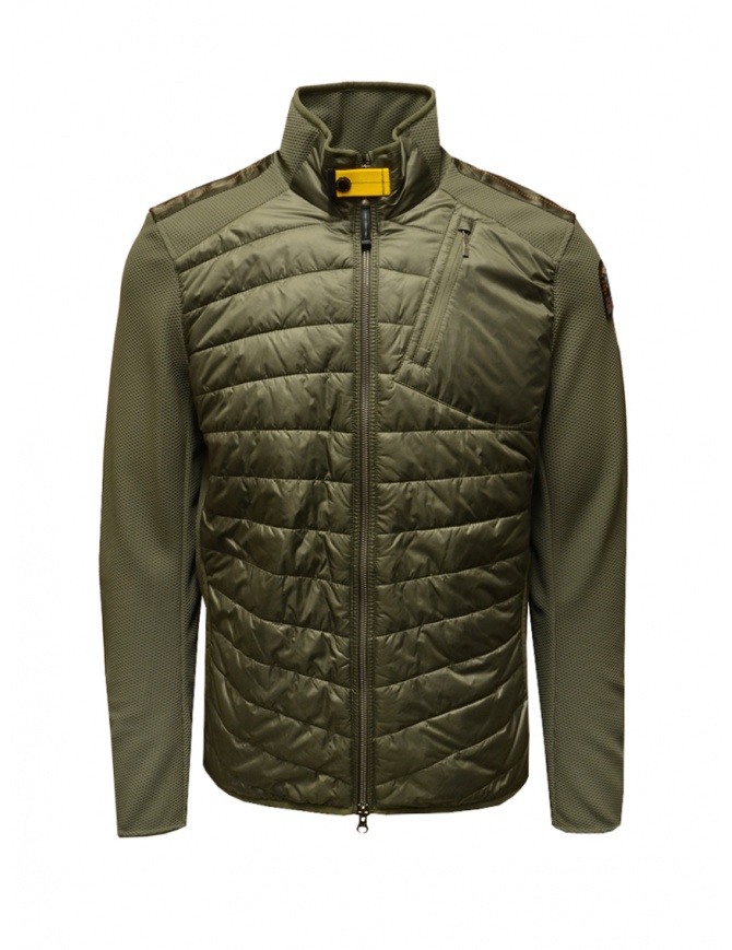 Parajumpers Jayden green hybrid jacket PMHYBWU01 JAYDEN FISHERMAN 761 mens jackets online shopping