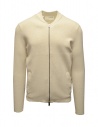 Selected Homme cardigan bianco con cerniera acquista online 16082742 EGRET - MELANGE