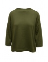 Ma'ry'ya sweater in military green cotton and cashmere buy online YGK16 10MILITARY