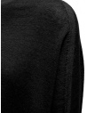 Ma'ry'ya maglia a poncho nera in lino e lana YGK104 8BLACK acquista online