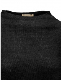 Ma'ry'ya black poncho sweater in linen and wool price