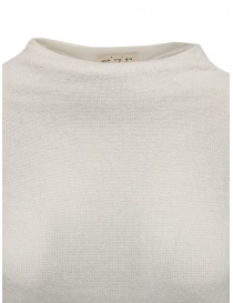 Ma'ry'ya white linen and wool poncho sweater price