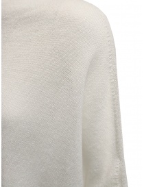 Ma'ry'ya white linen and wool poncho sweater women s knitwear buy online