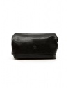 Il Bisonte beauty case in black leather buy online SCA024PO0001 NERO BK144