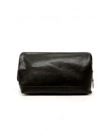 Il Bisonte beauty case in black leather travel bags buy online
