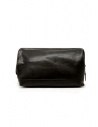 Il Bisonte beauty case in black leather SCA024PO0001 NERO BK144 buy online