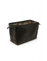 Il Bisonte beauty case in black leather price SCA024PO0001 NERO BK144 shop online