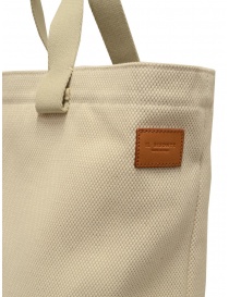 Il Bisonte Robur tote bag in tela bianca borse prezzo