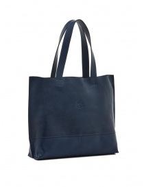 Il Bisonte Valentina shopping bag in pelle blu prezzo