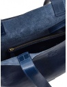 Il Bisonte Valentina shopping bag in blue leather BTO003PV0001 BLU BL146 buy online