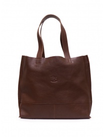 Il Bisonte Valentina borsa tote in pelle marrone BTO003PV0001 MARRONE BW147 ordine online