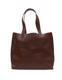 Il Bisonte Valentina brown tote leather bag BTO003PV0001 MARRONE BW147 order online