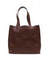 Il Bisonte Valentina brown tote leather bag buy online BTO003PV0001 MARRONE BW147