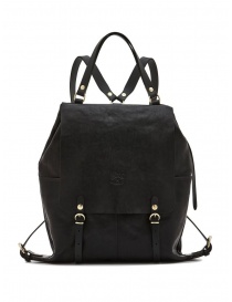 Il Bisonte Trappola zaino nero in pelle BBA002PO0001 NERO BK180 ordine online
