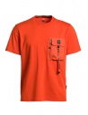 Parajumpers Mojave orange T-shirt with pocket buy online PMTEERE07 MOJAVE CARROT 729