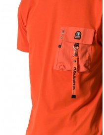 Parajumpers Mojave T-shirt arancione con tasca acquista online