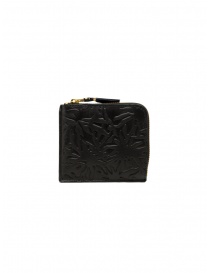 Wallets online: Comme des Garçons SA3100EF Embossed Forest little black wallet