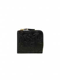 Portafogli online: Comme des Garçons SA3100EF Embossed Forest piccolo portafoglio nero