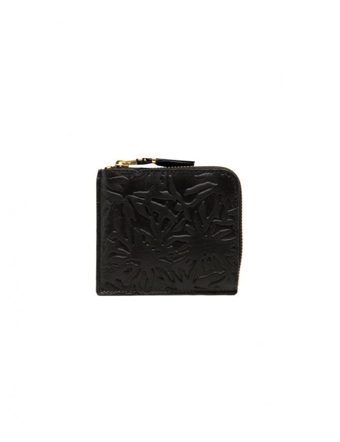 Comme des Garçons SA3100EF Embossed Forest little black wallet BLK EMB.FOREST SA3100EF BLACK Comme des Garçons SA3100EF Embossed Forest little black wallet BLK EMB.FOREST SA3100EF BLACK wallets online shopping