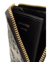 Comme des Garçons SA3100EF Embossed Forest piccolo portafoglio nero BLK EMB.FOREST SA3100EF BLACK acquista online