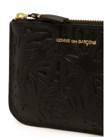 Comme des Garçons Embossed Forest bustina nera SA8100EF portafogli acquista online