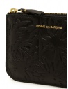 Comme des Garçons Embossed Forest bustina nera SA8100EF BLK EMB.FOREST SA8100EF BLACK acquista online