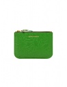 Comme des Garçons Embossed Forest portamonete a busta verde SA8100EF acquista online GREEN EMB.FOREST SA8100EF GREEN