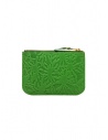 Comme des Garçons Embossed Forest portamonete a busta verde SA8100EFshop online portafogli