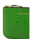 Comme des Garçons Embossed Forest portamonete a busta verde SA8100EF GREEN EMB.FOREST SA8100EF GREEN acquista online