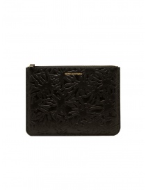 Comme des Garçons Embossed Forest busta in pelle nera SA5100EF BLK EMB.FOREST SA5100EF BLACK ordine online