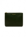 Comme des Garçons SA5100 busta in pelle verde bottiglia acquista online SA5100 BOTTLE GREEN