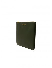 Comme des Garçons SA5100 busta in pelle verde bottiglia prezzo